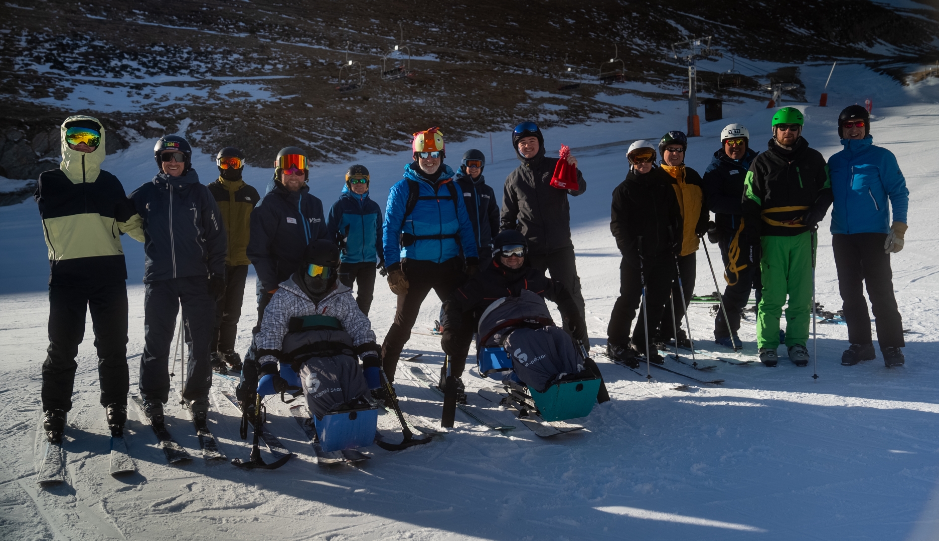 IPF Ski trip Andorra team photo 2025